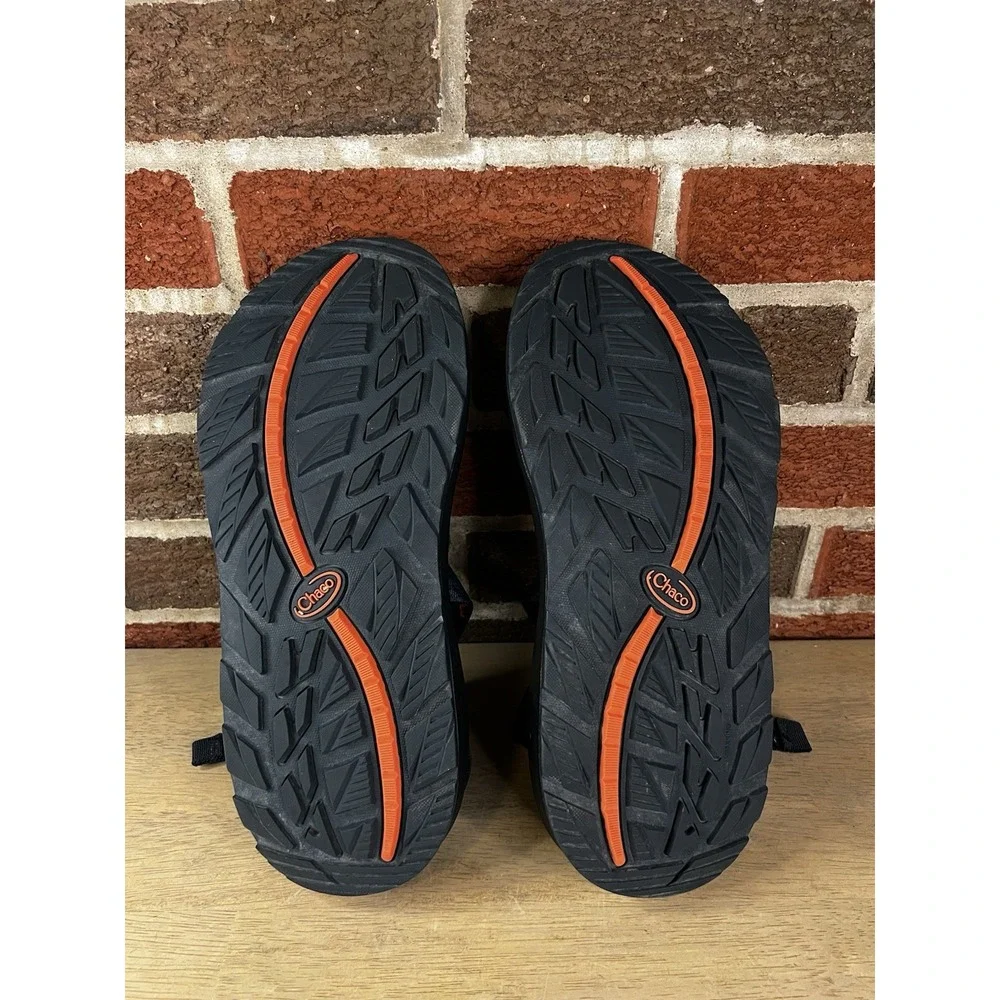 Chaco Z2 Classic Mens Size 10 Sandals Stepped Navy Blue Black Red Hiking Water